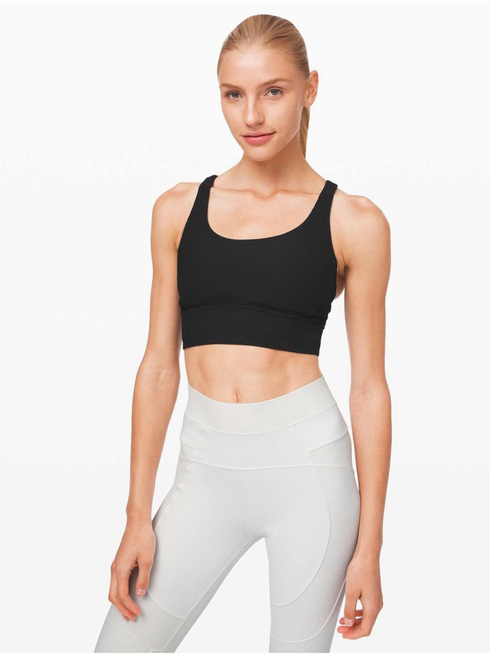 Lululemon Energy Bra *Long Line Texture